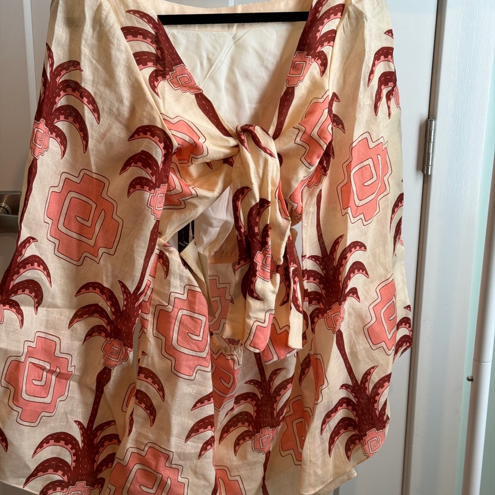 JOHANNA ORTIZ
Wave After Wave cutout linen mini dress - Picture 5 of 6
